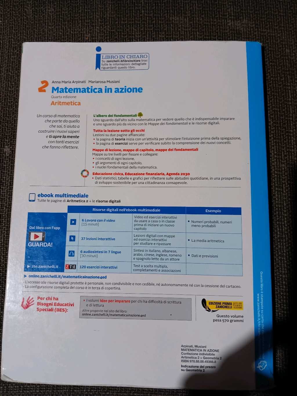 Matematica in azione - Vol. 2, foto 2